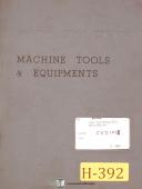 Hitachi-Hitachi Seiki-Seiki-Hitachi Seiki 2ML, Milling Machine, Operations and Parts Manual 1966-2ML-ML-104-01